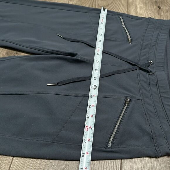 Athlete Metro Slouch Mid Rise Jogger Ankle Cinch Gray Pants Size Medium - Picture 9 of 13